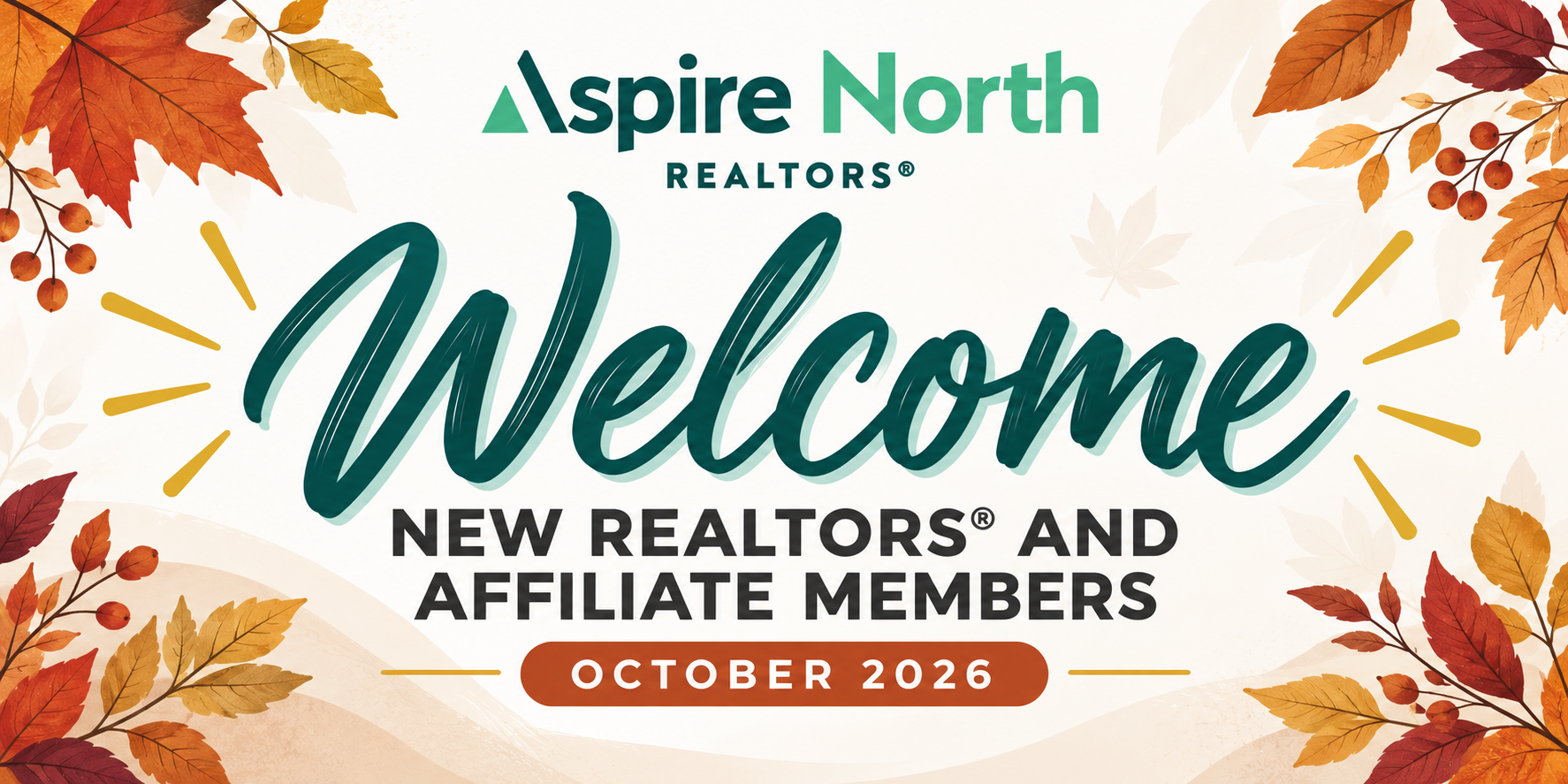 Welcoming Our October 2026 New Members to Aspire North REALTORS® feature image
