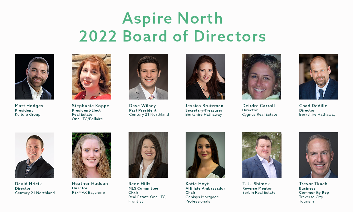 Aspire North REALTORS® Installs New Board of Directors for 2022 and Recognizes 2021 Award Recipients feature image