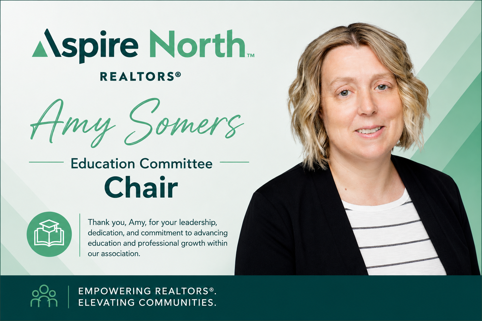 Meet Amy Somers, Chair of the Education Committee feature image