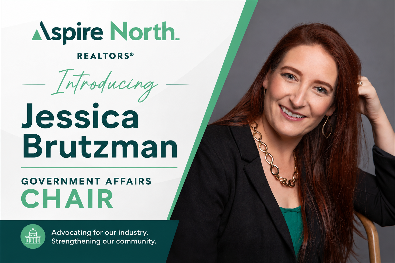 Meet Jessica Brutzman: Government Affairs Chair for Aspire North Realtors feature image