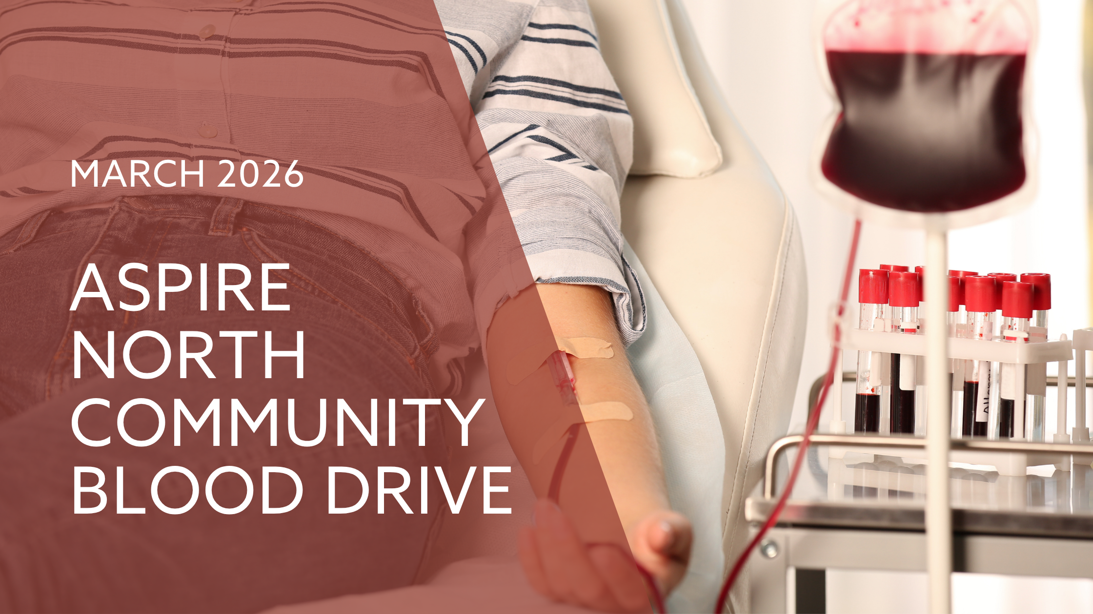 Aspire North Community Blood Drive feature image